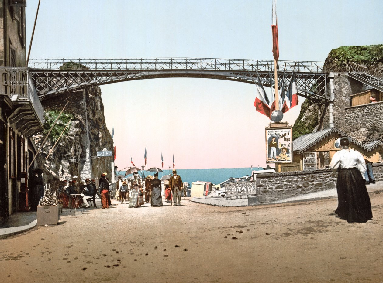 A Tranchee des Anglais Granville-ben, 1890-1900 alkotó: French Photographer