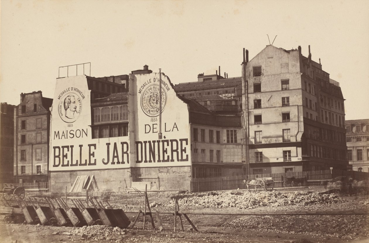 Maison de la Belle Jardinière, 1866 vagy 1867 (fénykép) alkotó: French Photographer