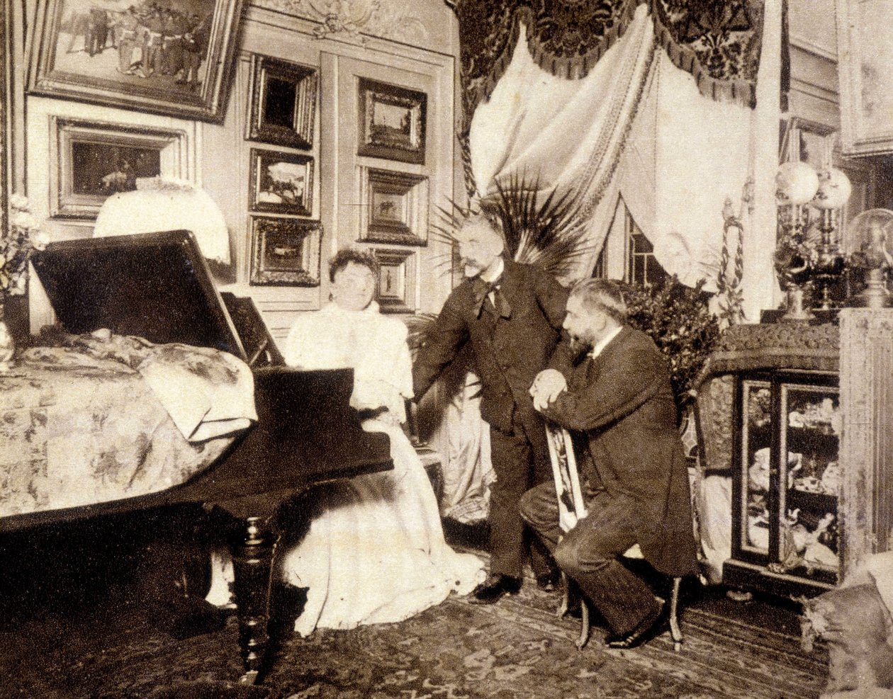 Mallarme és Manet - fotózás alkotó: French Photographer