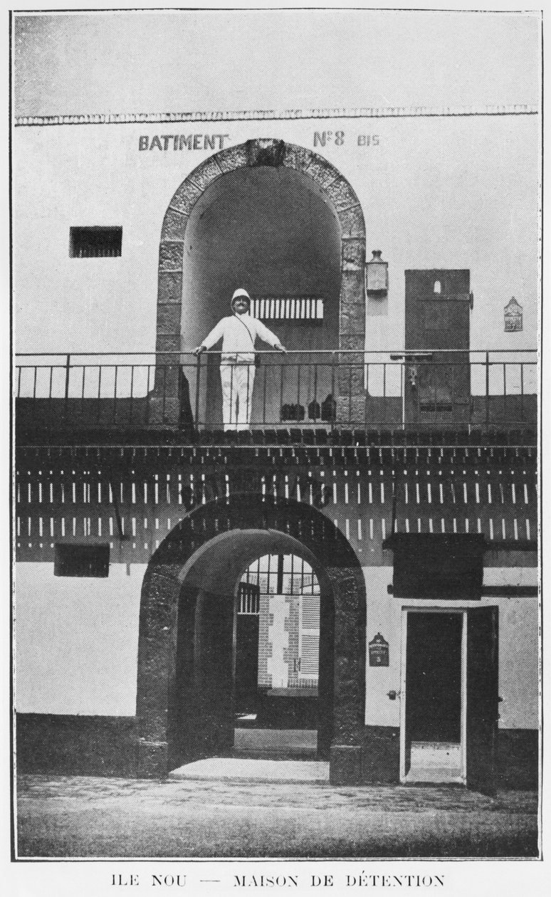 Új-Kaledónia, Nou-sziget, Fogolyház, La Depeche Coloniale, 1903 alkotó: French Photographer
