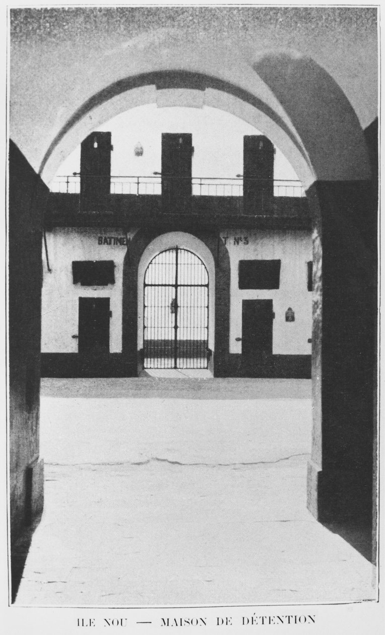 Új-Kaledónia, Nou-sziget, Fogolyház, La Depeche coloniale, 1903 alkotó: French Photographer