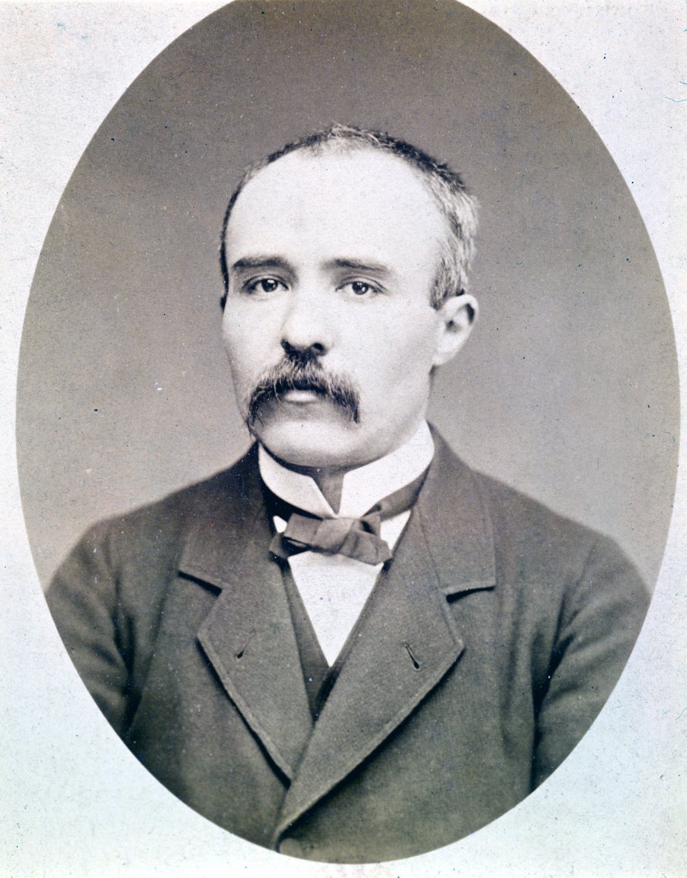 Georges Clémenceau fiatal (1841-1929) fényképe 1870-1880 körül. alkotó: French Photographer