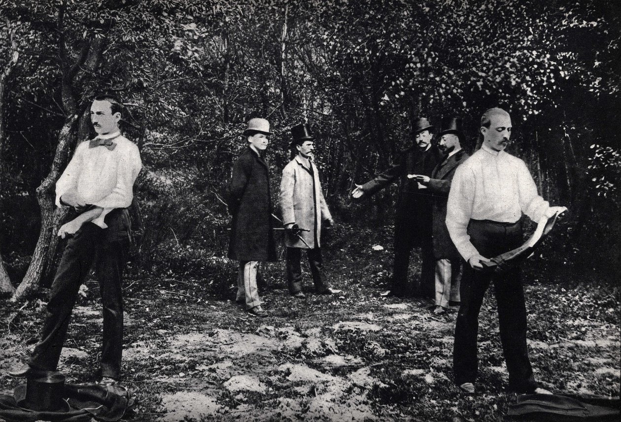 Fényképezés: a párbaj a gyorsasággal. alkotó: French Photographer