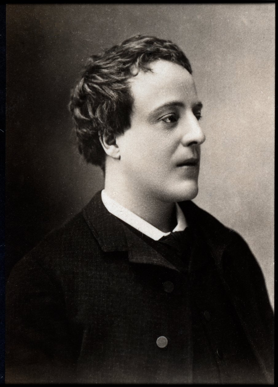 Adolphe Leon Willette (1857-1926) francia festő, illusztrátor, karikaturista és litográfus portréja. alkotó: French Photographer
