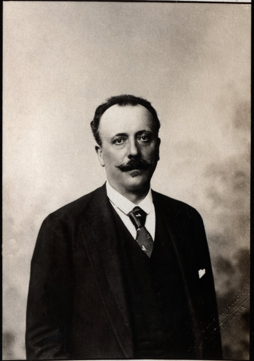 Adrien Albert Marie Comte de Mun (1841-1914) francia politikus portréja. alkotó: French Photographer