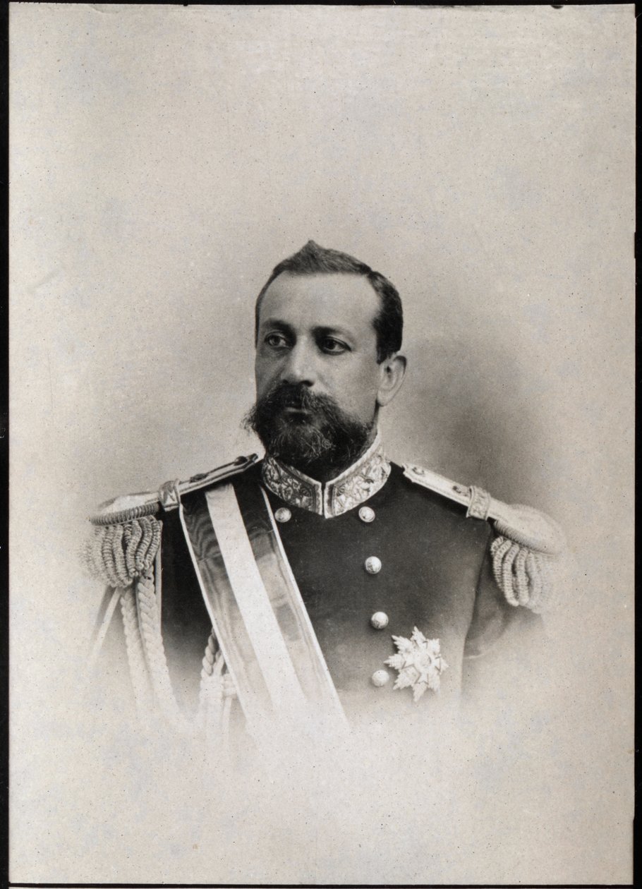I. Albert monacói (1848-1922), monacói herceg portréja. alkotó: French Photographer