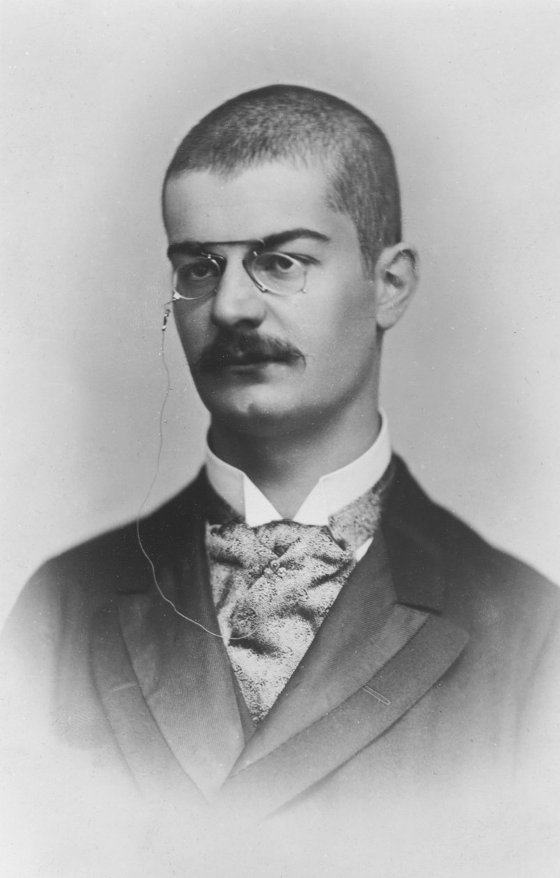 Aleksandar Obrenovics szerb király portréja alkotó: French Photographer