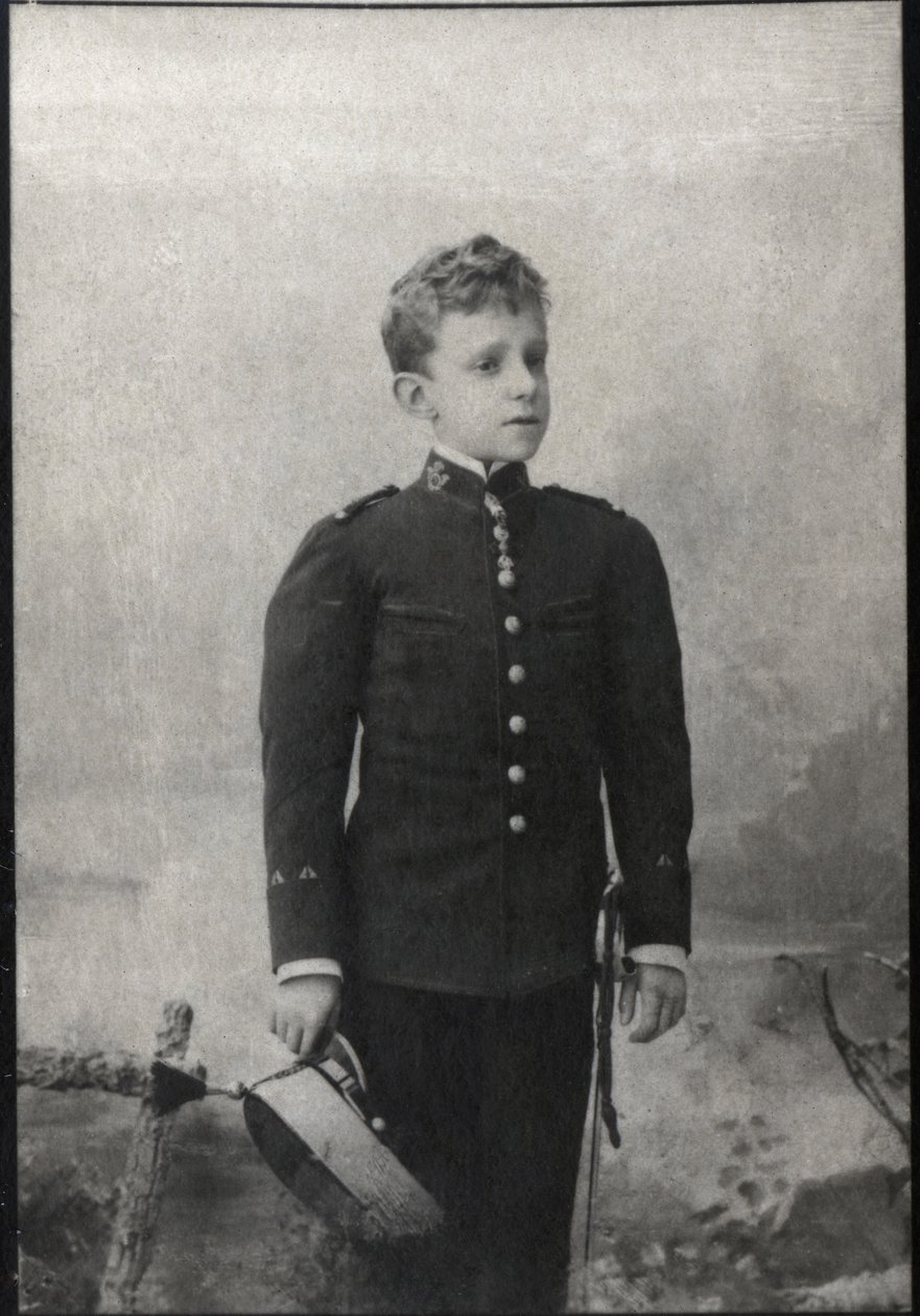 XIII. Alfonz spanyol király (1886-1941), spanyol király portréja. alkotó: French Photographer
