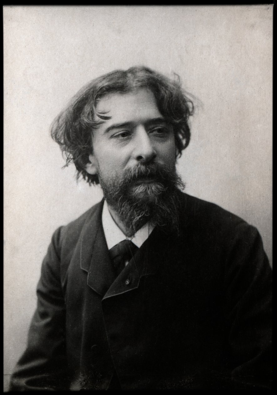 Alphonse Daudet (1840-1897) francia regényíró portréja. alkotó: French Photographer
