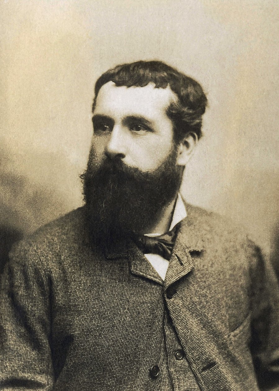 Claude Monet (1840-1926) francia festő portréja. alkotó: French Photographer