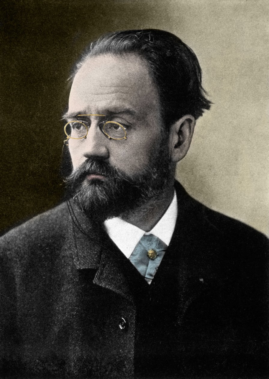 Emile Zola (1840-1902) francia író portréja. alkotó: French Photographer