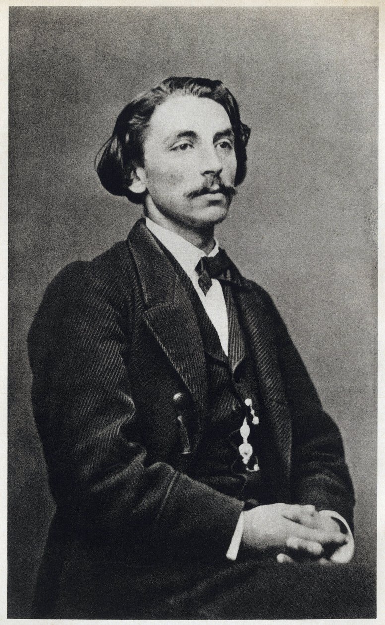 Etienne Mallarme portréja Stephane Mallarme (1842-1898) francia költő 1862-ben. Fényképezés alkotó: French Photographer