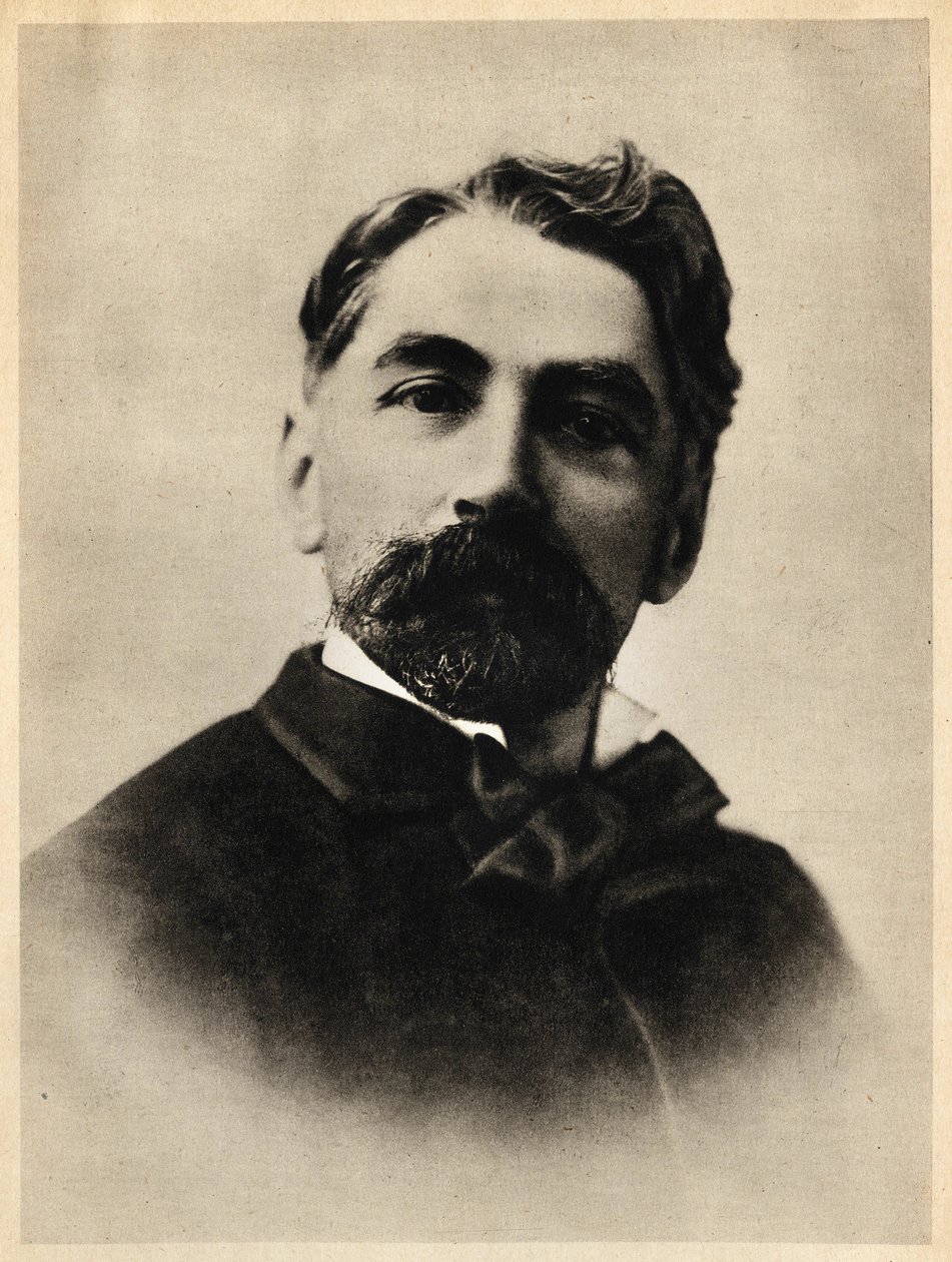 Etienne Mallarme portréja 1869-ben, más néven Stephane Mallarme alkotó: French Photographer