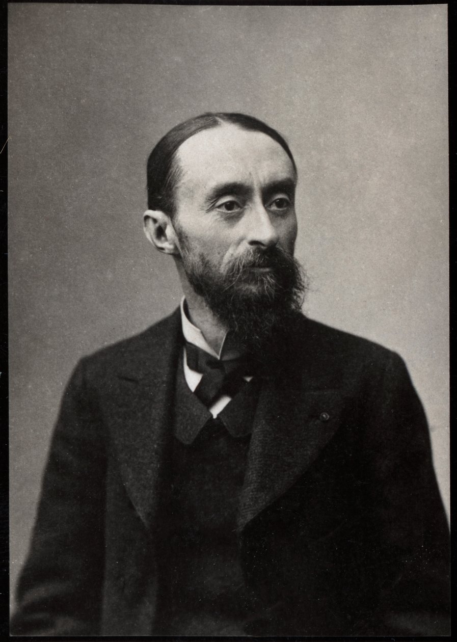Fernand Cormon (1845-1924) francia festő portréja. alkotó: French Photographer