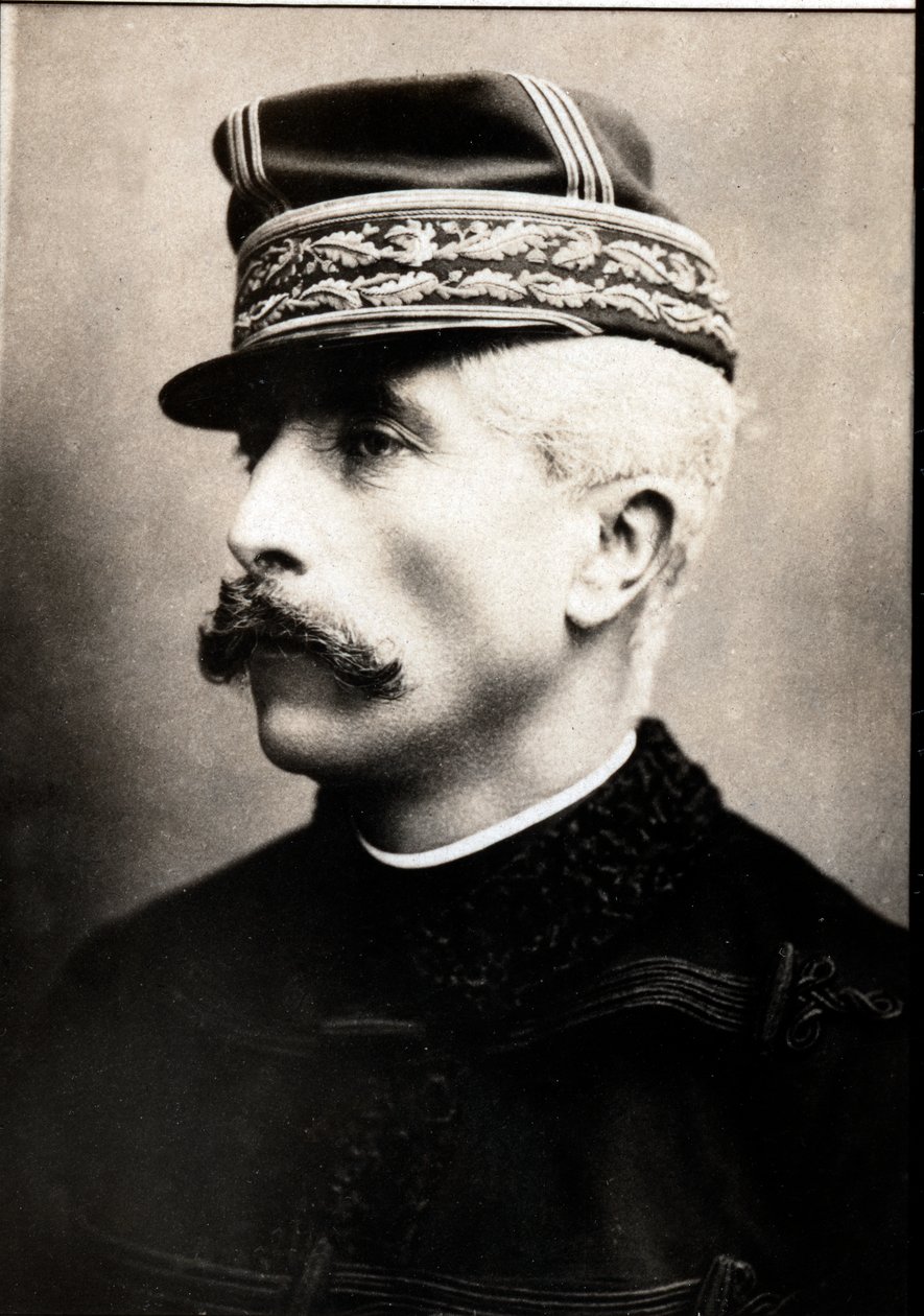 Gaston, de Galliffet márki (1830-1909), francia tábornok és politikus portréja. alkotó: French Photographer