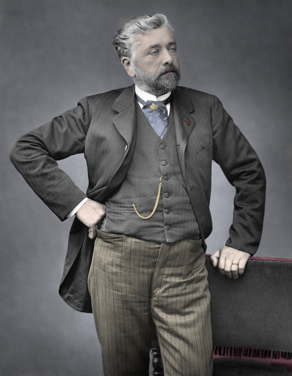 Gustave Eiffel portréja alkotó: French Photographer