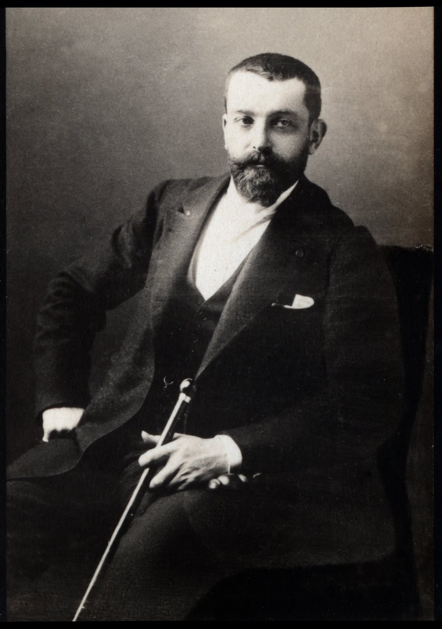 Henri Gervex (1852-1929) francia festő portréja. alkotó: French Photographer