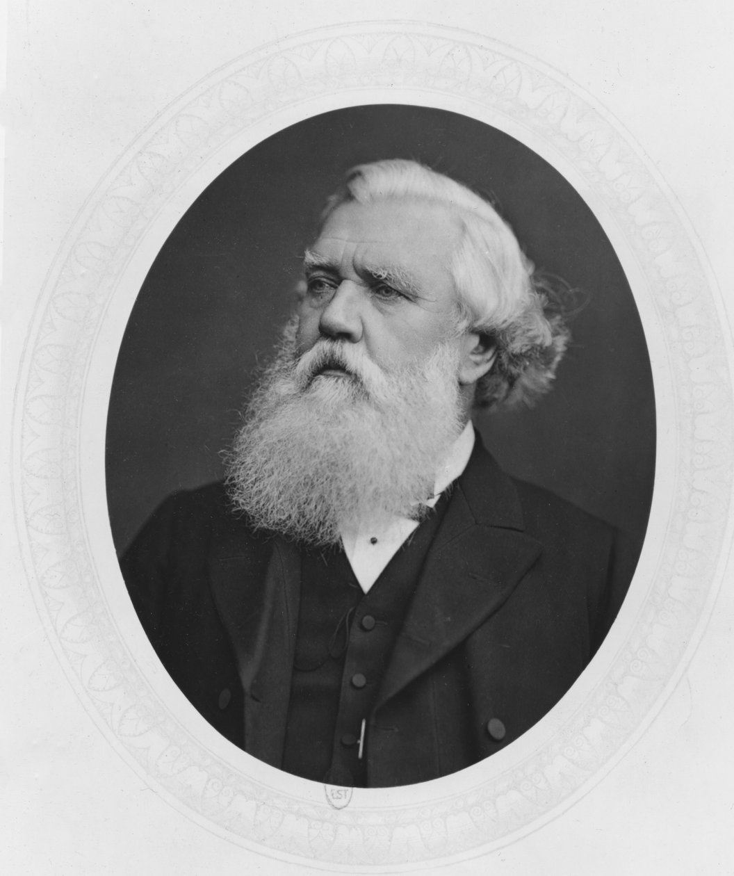 Henry Layard portréja, 1880 körül alkotó: French Photographer