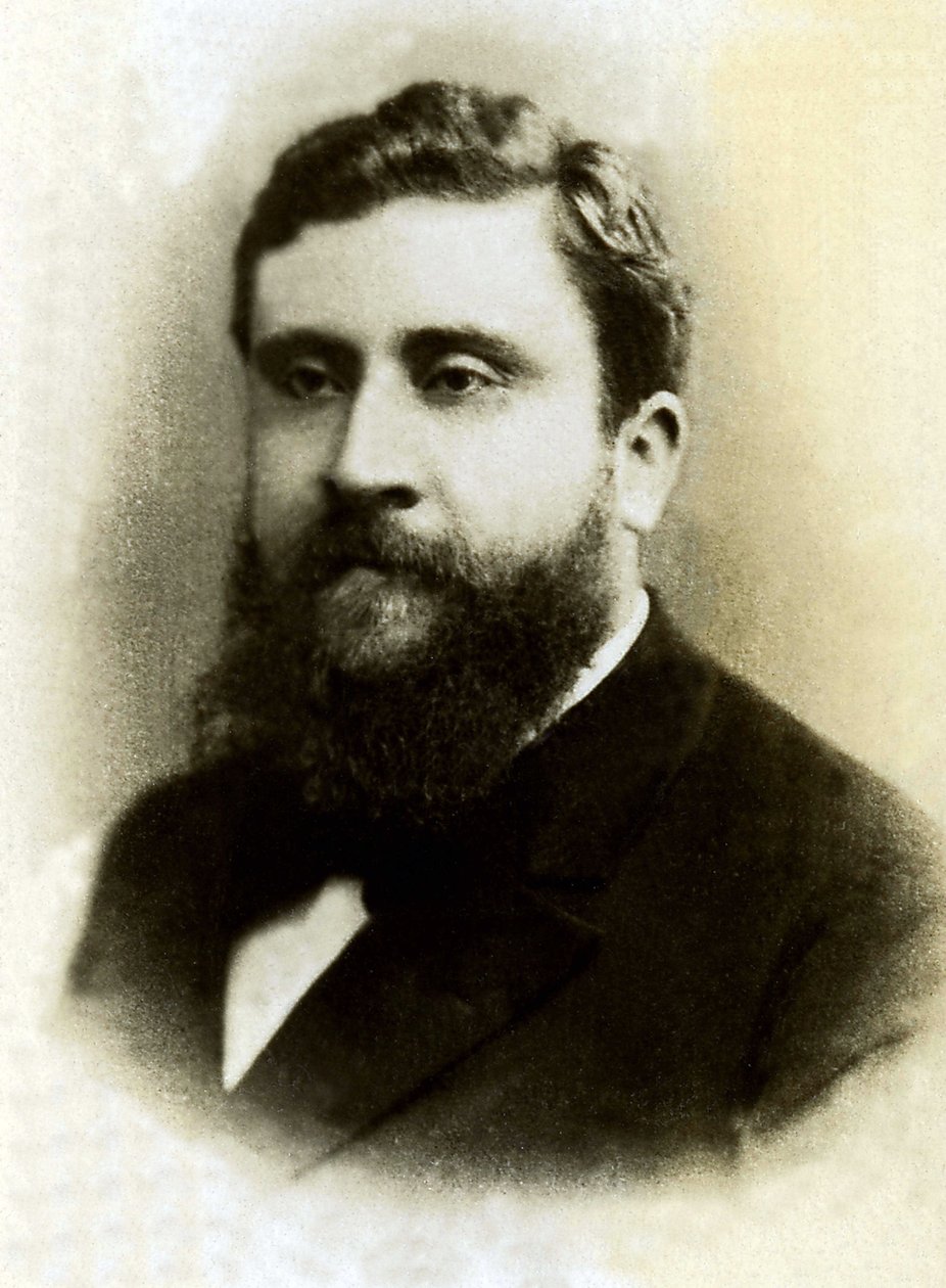 Jean Jaures (1859-1914) francia politikus portréja. alkotó: French Photographer
