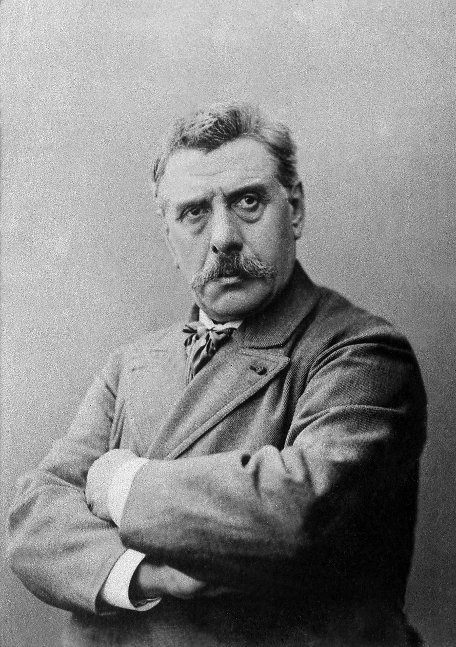 Jean Joseph Alexandre Falguiere (1831-1900), a párizsi Ecole des Beaux-Arts szobrászprofesszorának portréja. alkotó: French Photographer