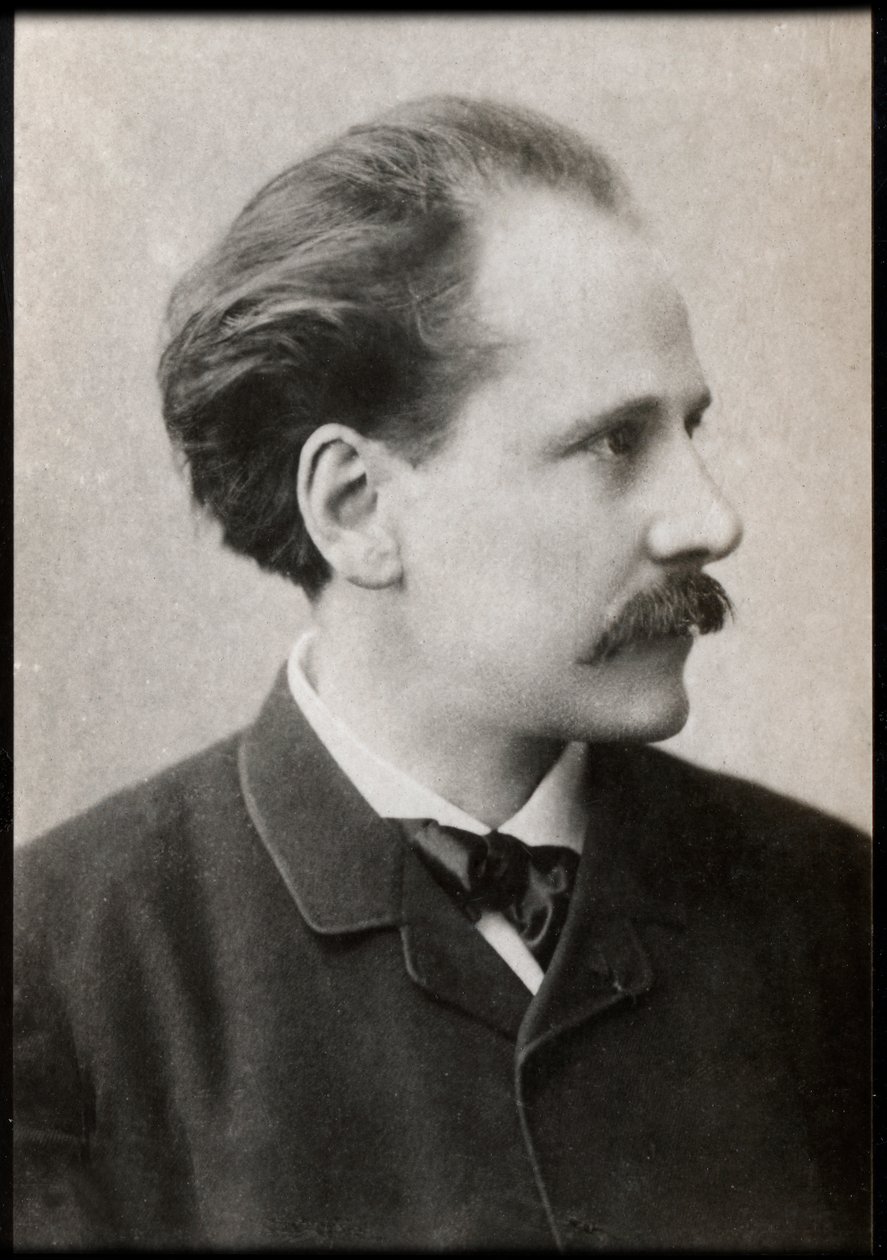 Jules Massenet (1842-1912) francia zeneszerző portréja. alkotó: French Photographer