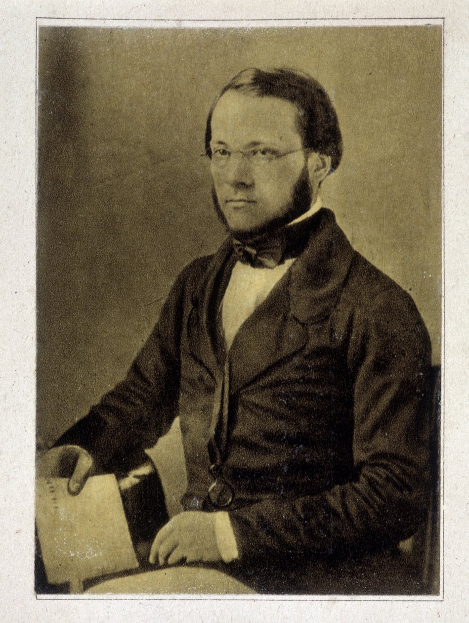 Louis Pasteur portréja 1852-ben. alkotó: French Photographer