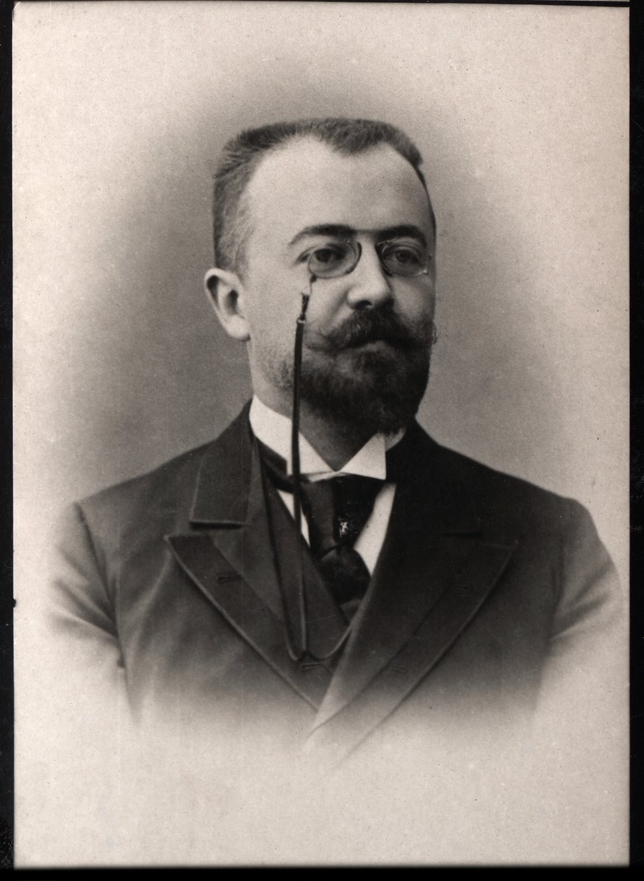 Marcel Prevost (1862-1941) francia író és drámaíró portréja. alkotó: French Photographer