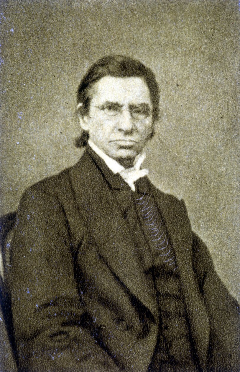 Maximilian Emile Littré (1801-1881) portréja 1869-ben alkotó: French Photographer