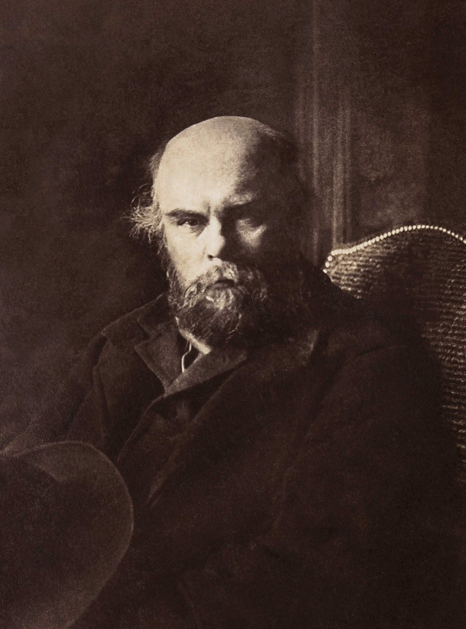Paul Verlaine (1844-1896) francia költő portréja. alkotó: French Photographer