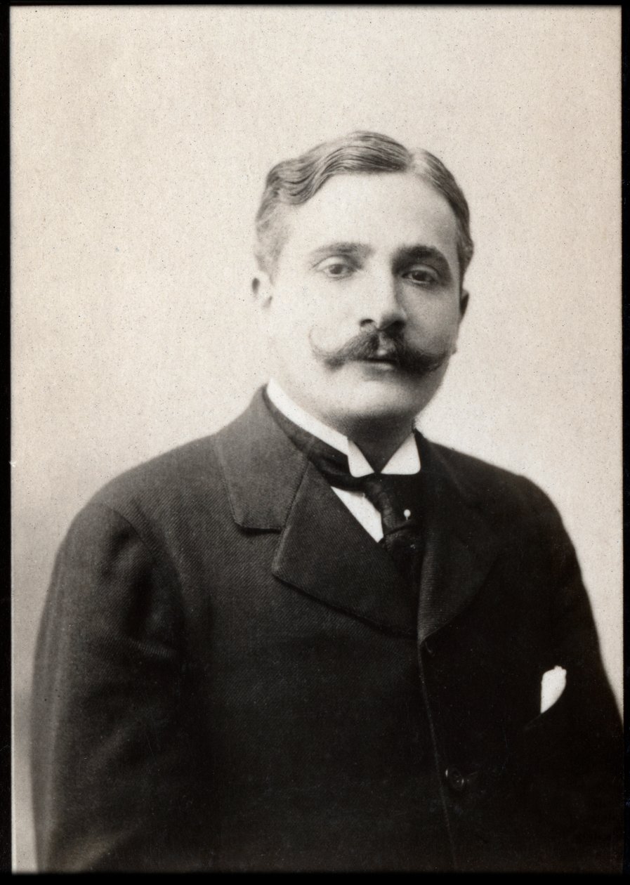 Pierre Decourcelle (1856-1926) francia író portréja. alkotó: French Photographer