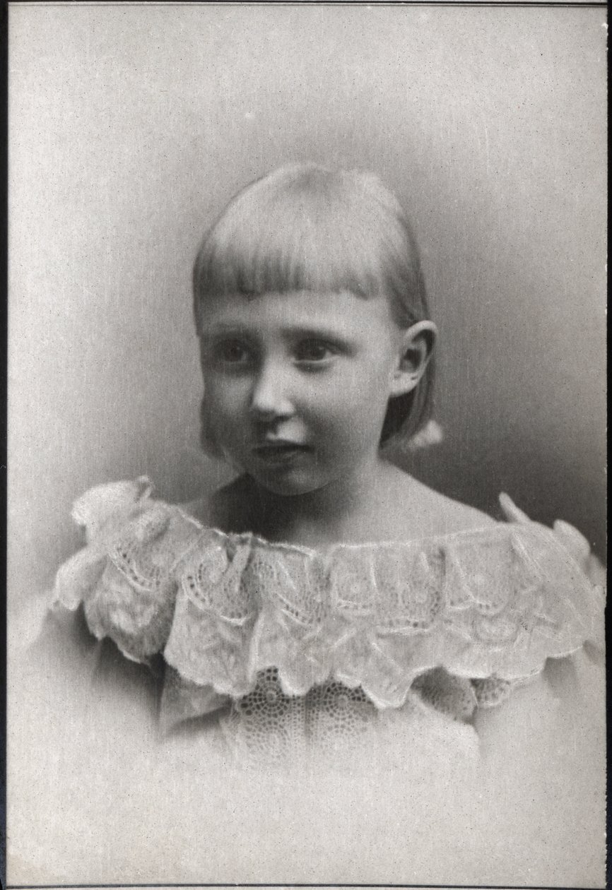 Dagmar dán és izlandi hercegnő portréja (1890-1961). alkotó: French Photographer