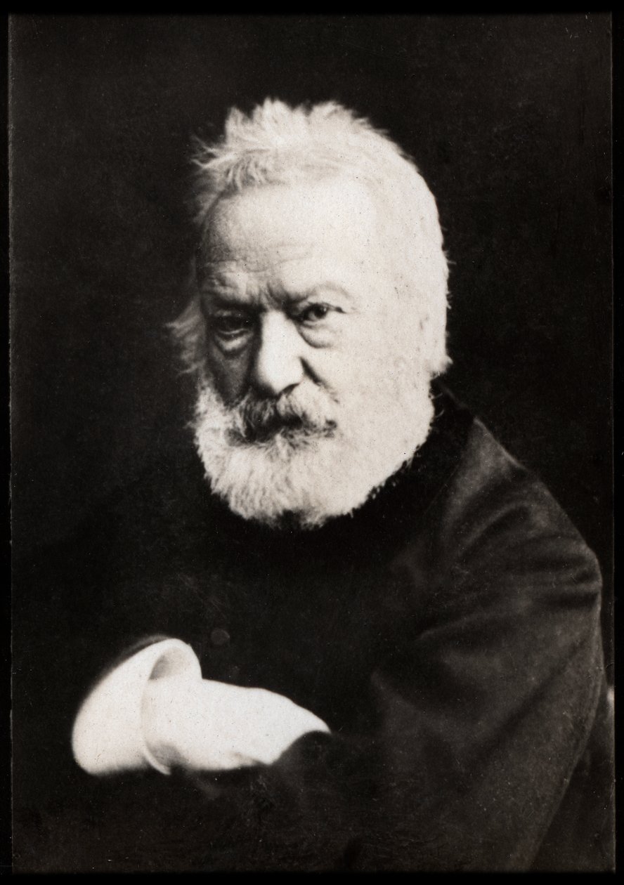 Victor Hugo (1802-1885) francia költő, drámaíró, regényíró, esszéista portréja. alkotó: French Photographer