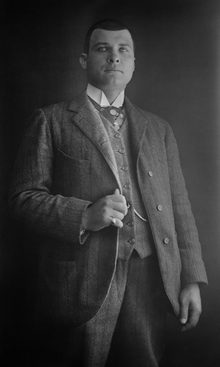 Férfi portréja, Bourmont régió Haute-Marne-ban (Haute Marne), 1880 körül. Fényképészet. Ducos kollekció. alkotó: French Photographer