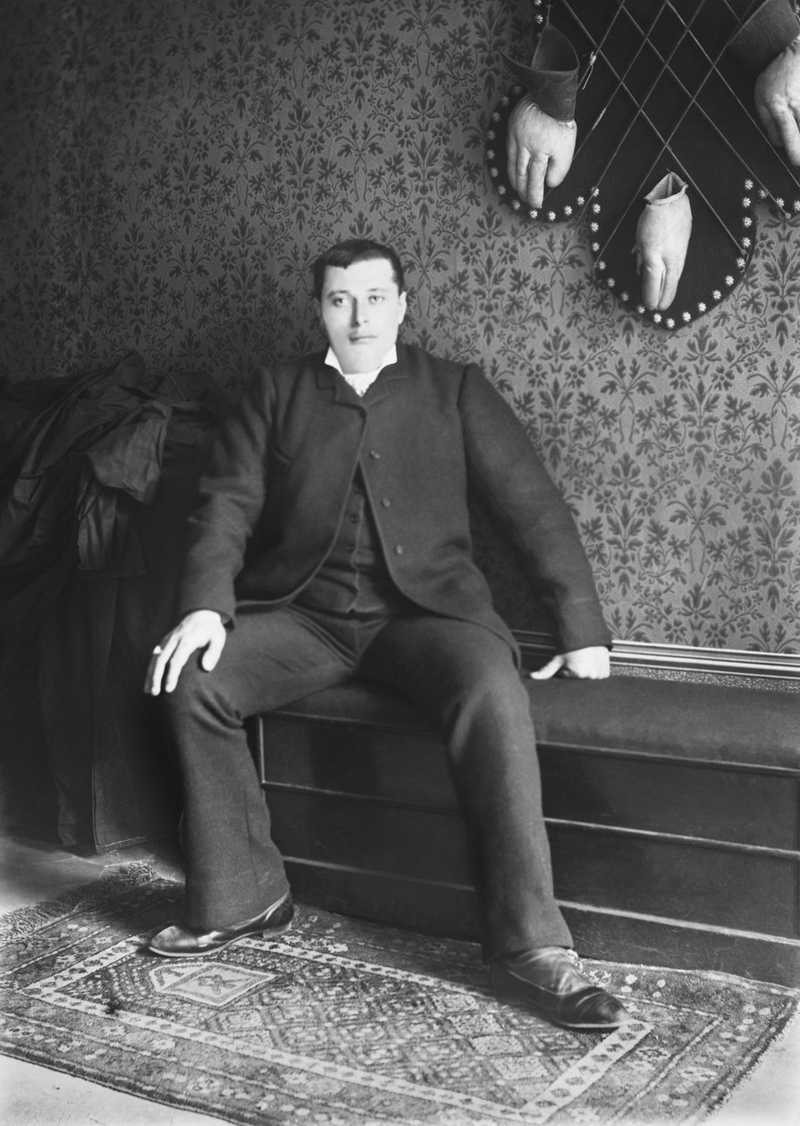 Férfi portréja, Bourmont régió Haute-Marne-ban (Haute Marne), 1880 körül. Fényképészet. Ducos kollekció. alkotó: French Photographer