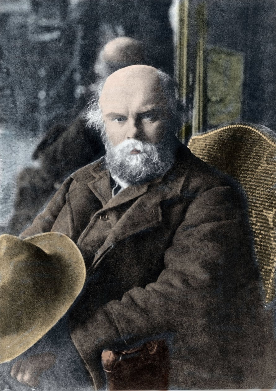 Paul Verlaine költő portréja (1844-1896) alkotó: French Photographer