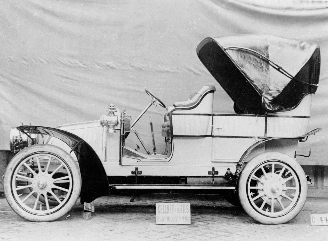 Renault Kellner autó, 1903 alkotó: French Photographer