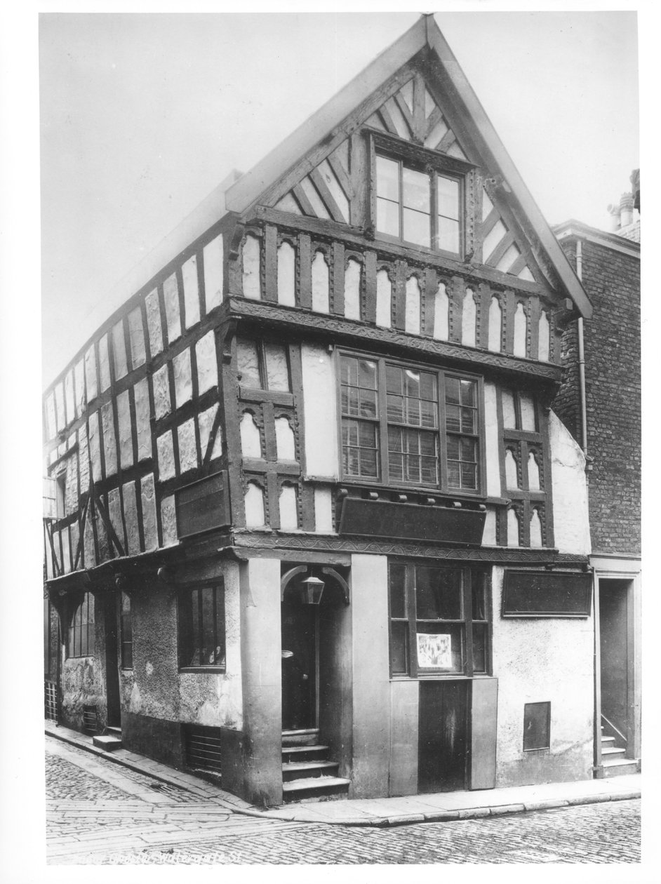 A ház Bournville-ben, 1900 körül alkotó: French Photographer