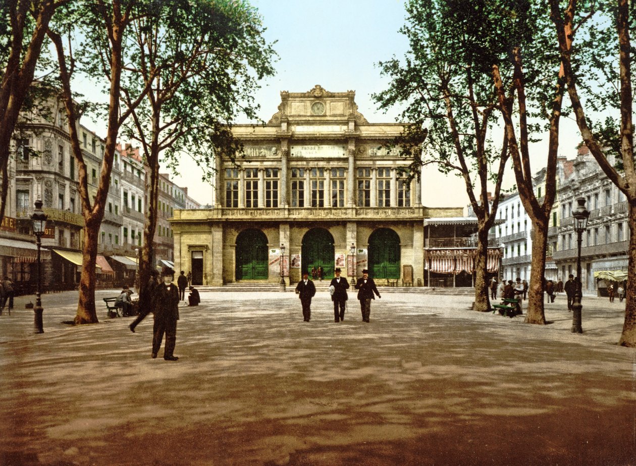 Városi Színház Béziers-ben, Franciaország, 1890-1900 alkotó: French Photographer