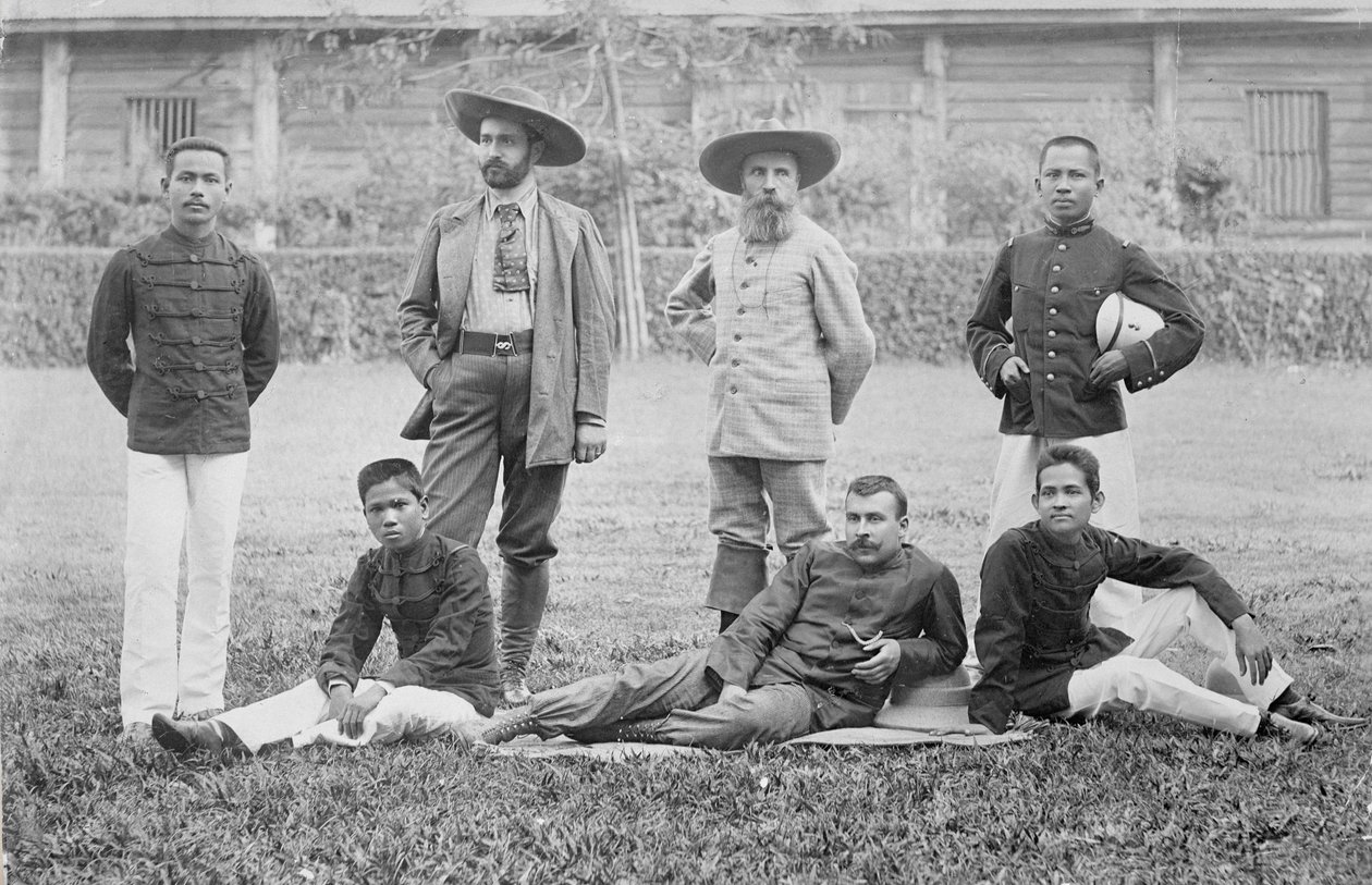 A Pavie-misszió, Haut-Mekong, Indokína 1890 alkotó: French Photographer