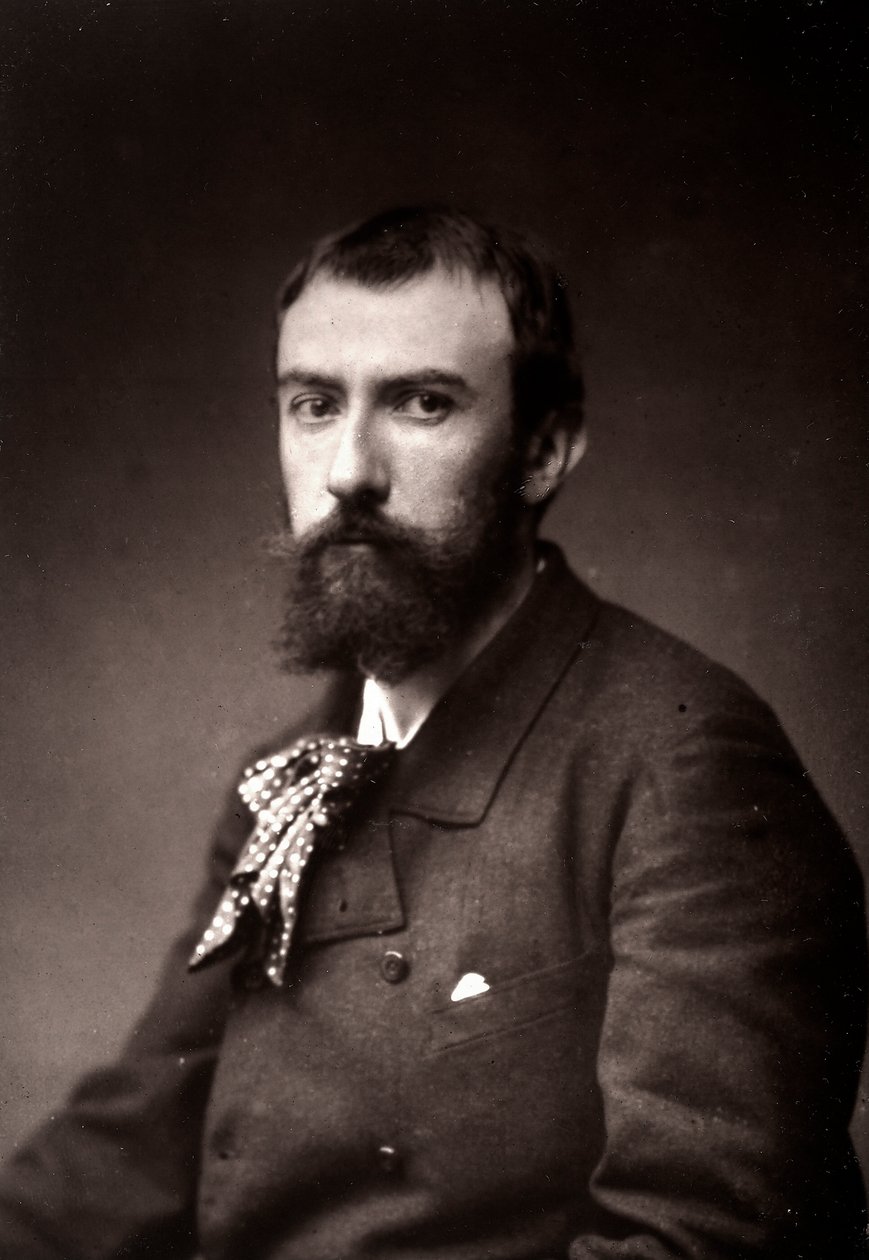 Henri Lerolle művész az 1885-ös párizsi szalon alkalmából ábrázolt alkotó: French Photographer