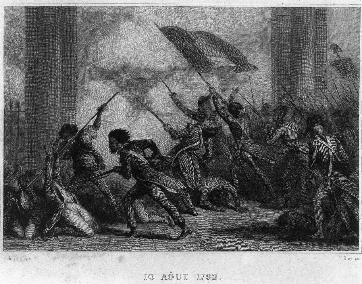 1792. augusztus 10. (A jogdíj bukása) – Thiers „francia forradalom” című művében. 19. század alkotó: French School