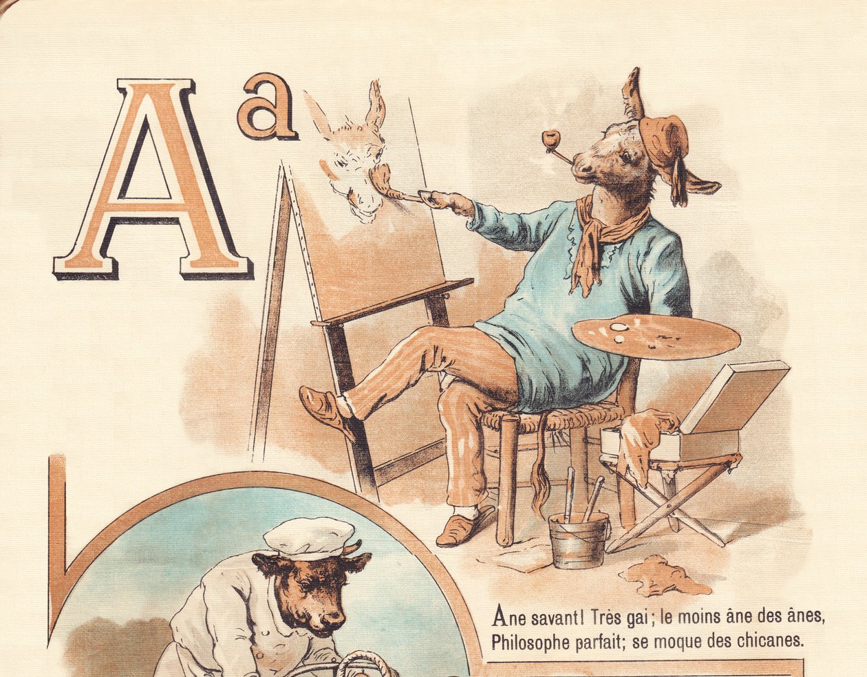 A: Egy tudós! Nagyon vidám; a legkevésbé ánusz, a tökéletes filozófus, viccelődik a sikkantókon... alkotó: French School