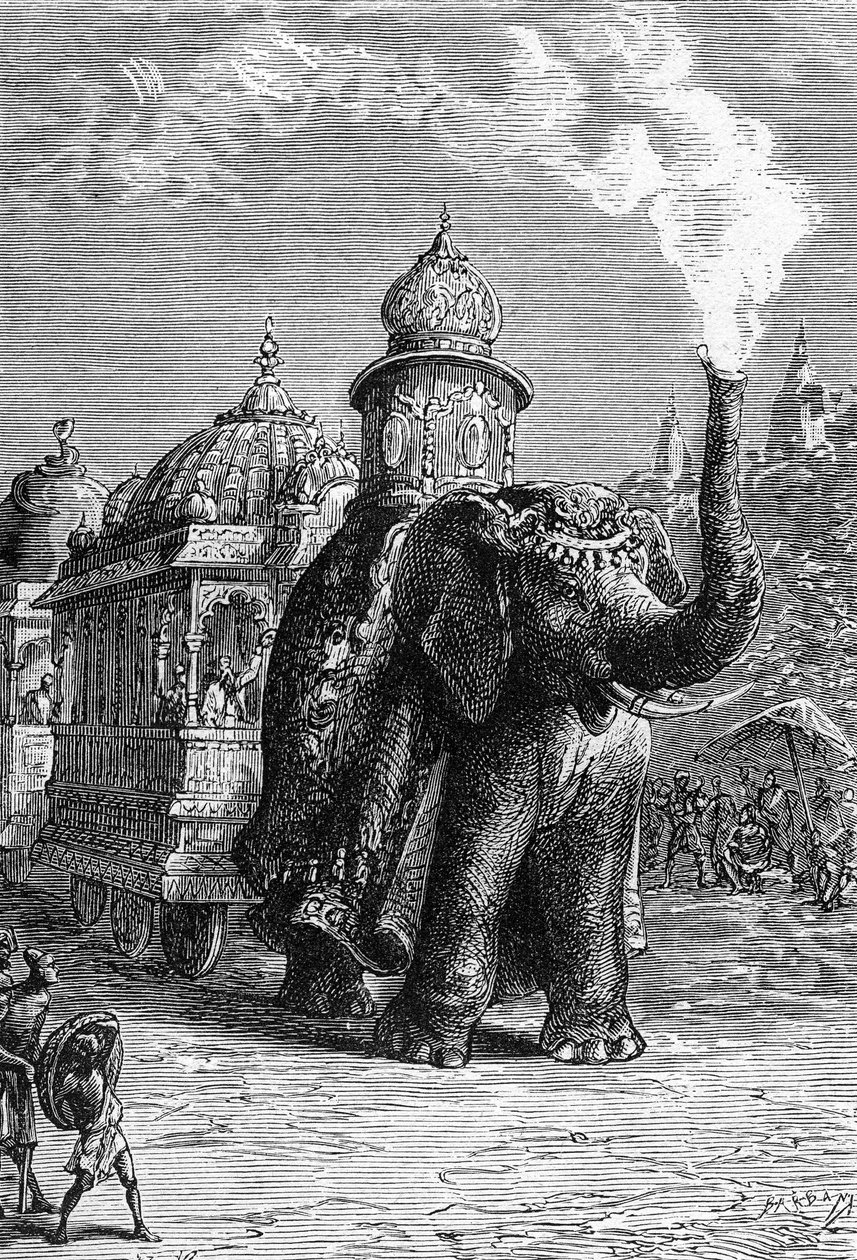 Egy fantasztikus vonat, Jules Verne 