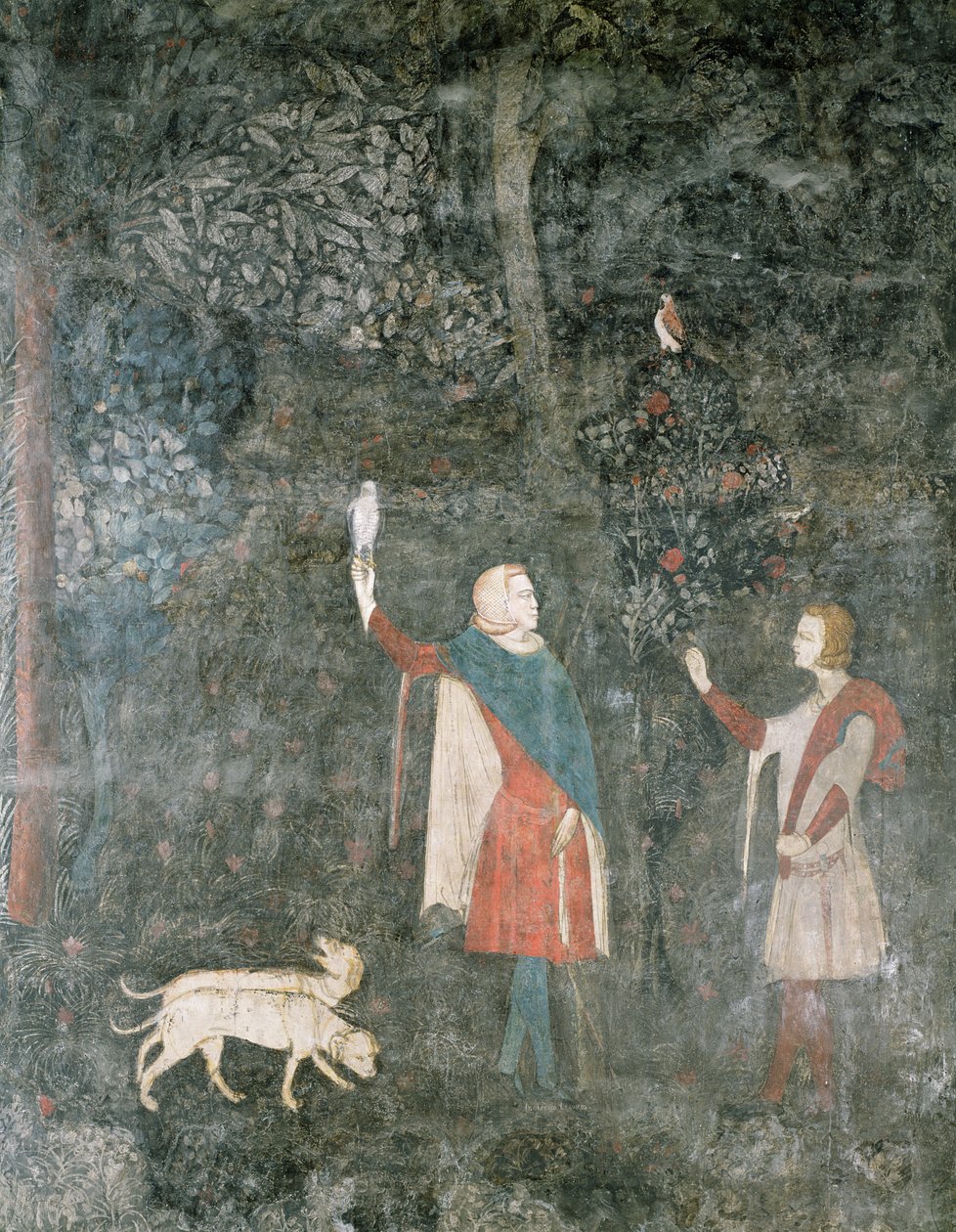 Egy úriember, Hawking, a szarvasszobából, 1343 alkotó: French School