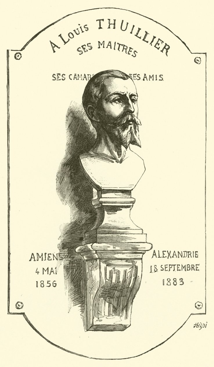 Louis Thuillier mestereinek (metszet) alkotó: French School