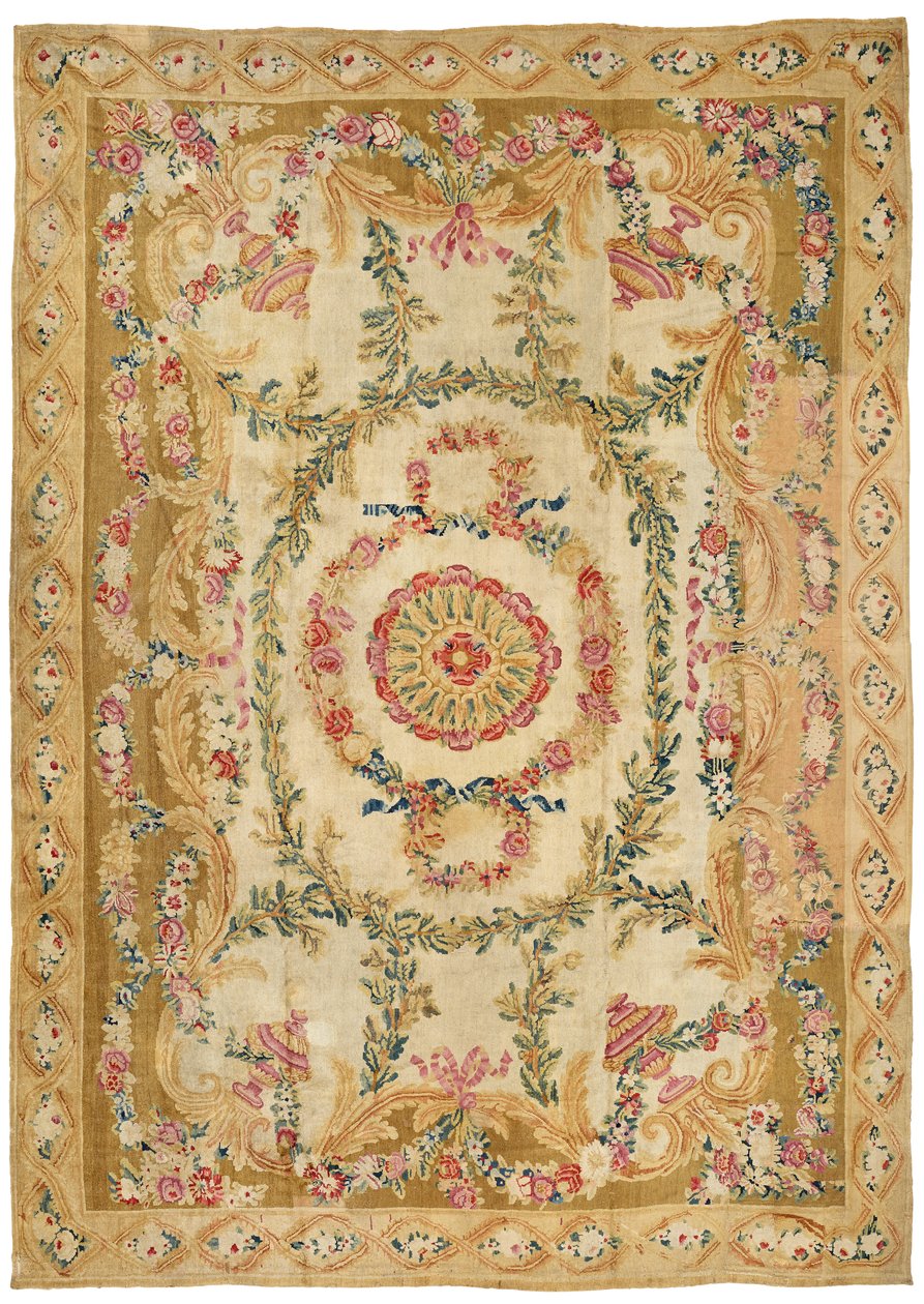 XVI. louis-i Aubusson szőnyeg, Franciaország, 18. század vége (textil) alkotó: French School
