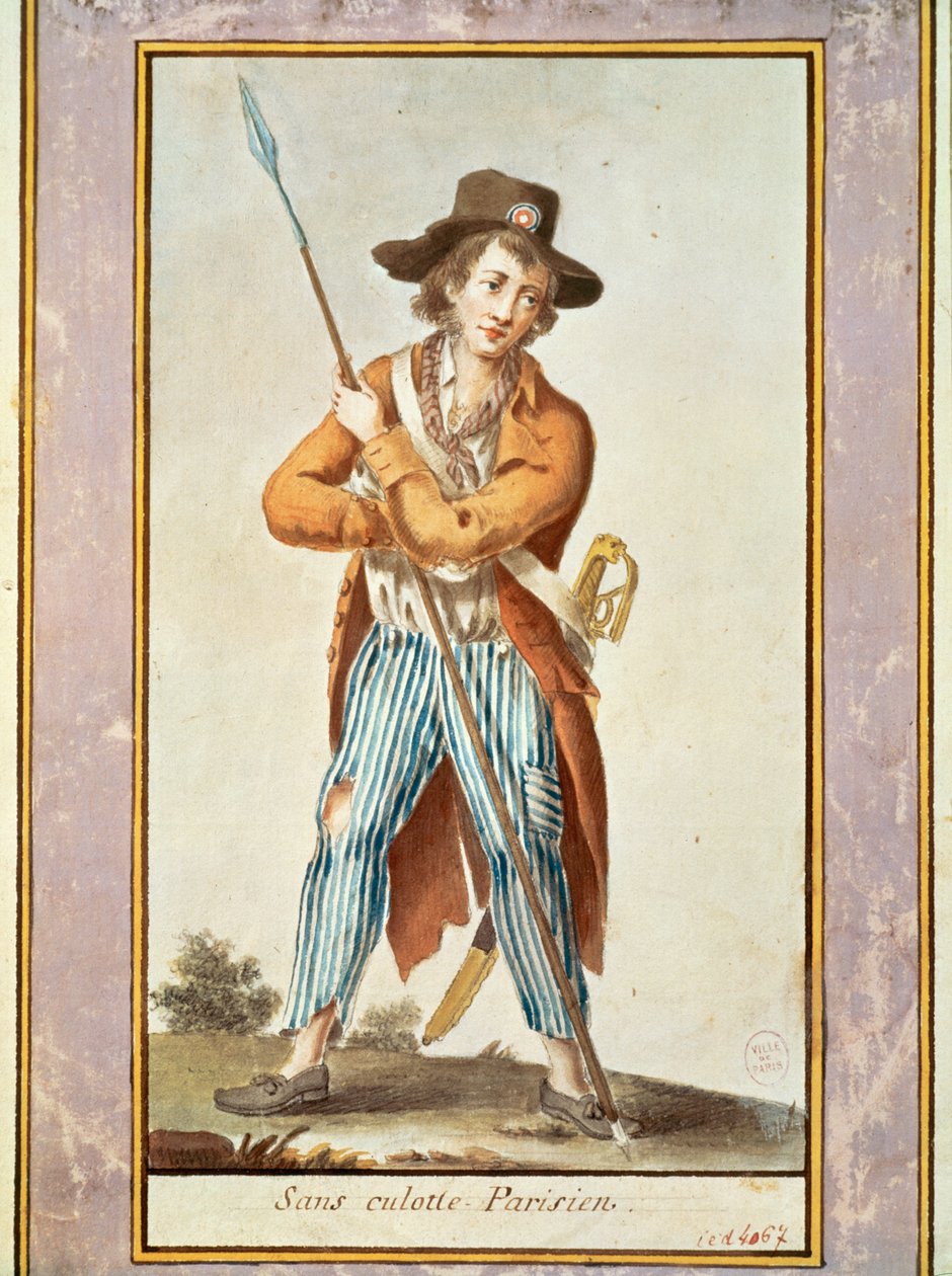 Egy párizsi sansculotte alkotó: French School