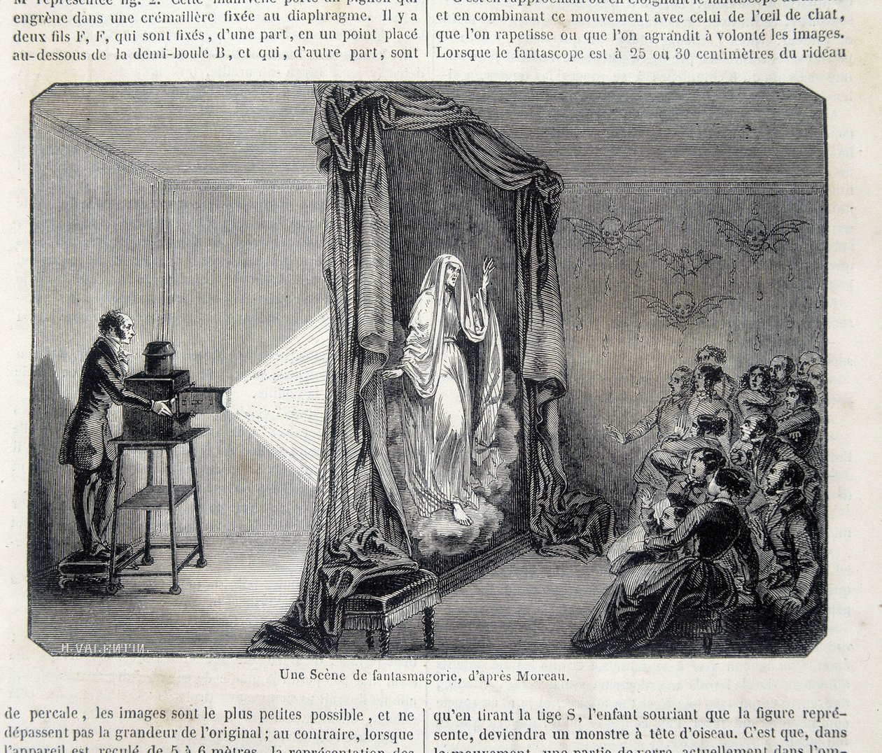 Fantasztikus jelenet vetítésből – a „festői boltban”” alkotó: French School