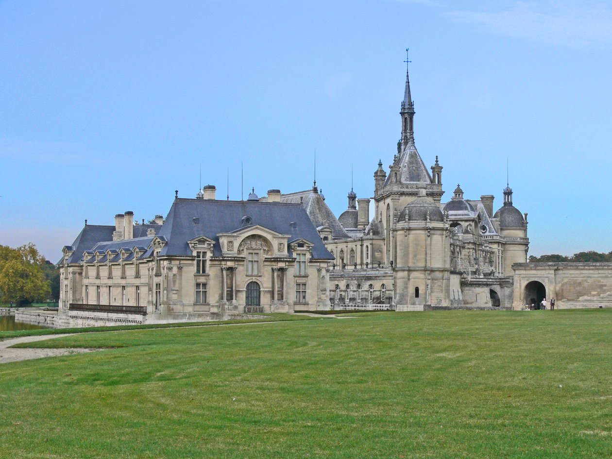 Kilátás a kastélyra alkotó: French School
