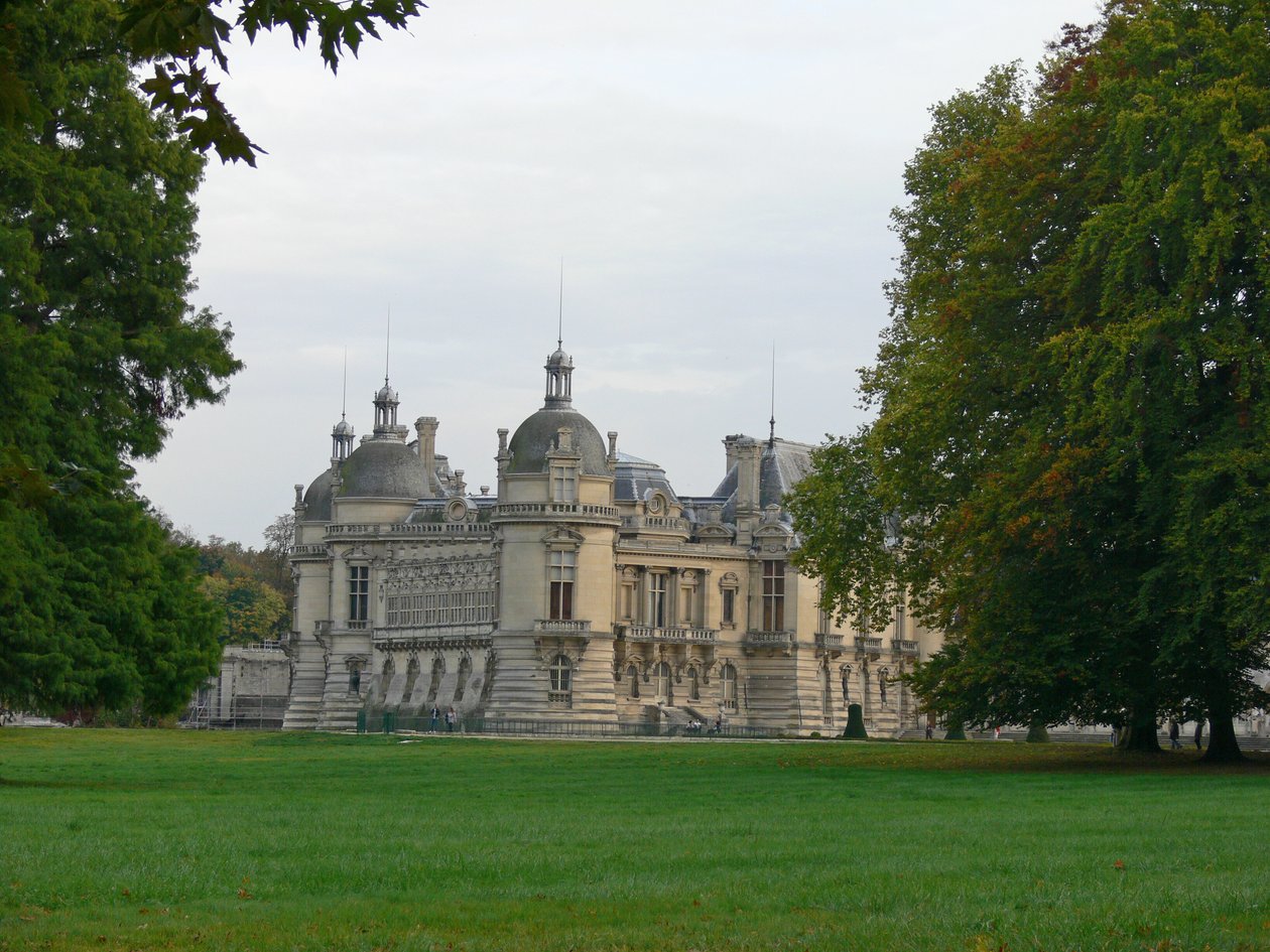 Kilátás a kastélyra alkotó: French School